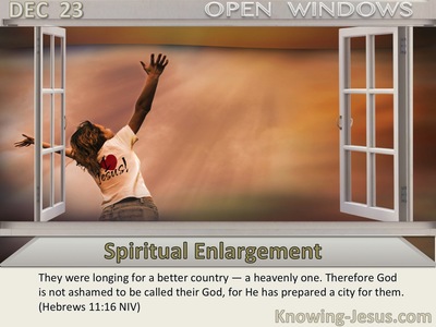 Spiritual Enlargement